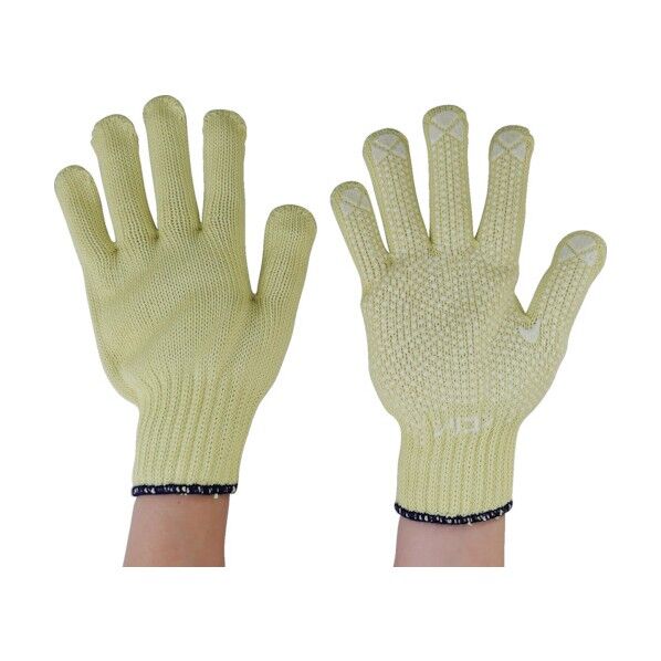 アラミドシリコンすべり止め付き手袋