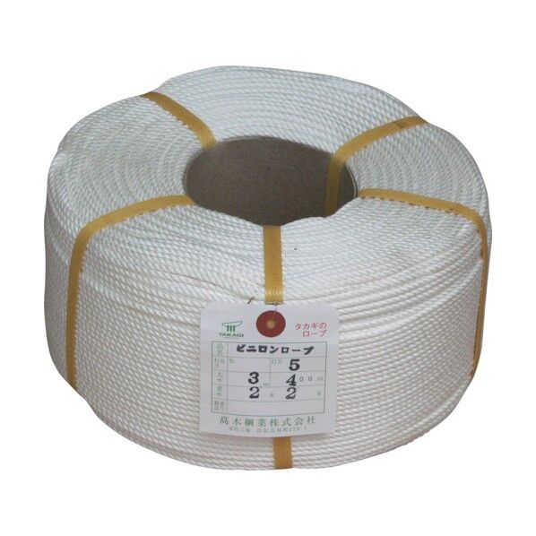 ビニロンロープ 3mmX400m 365504 1点