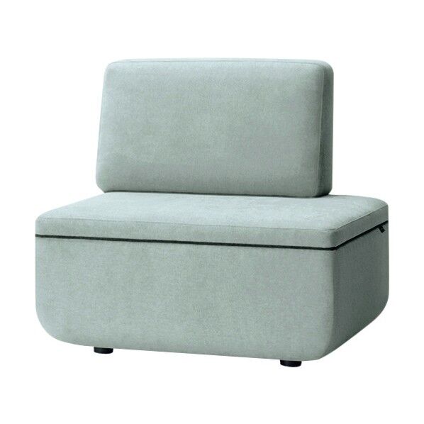 ※法人専用品※プラス 51490)WFソファ 1人掛ワイドL LS-WFS14LS CLG 1点