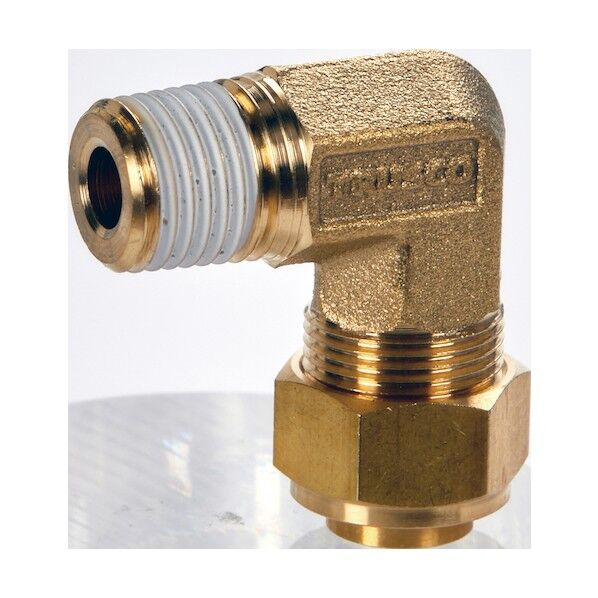 クイックシール継手 エルボ φ4X2 呼びR1/8 TS-4X2-01LM 1点