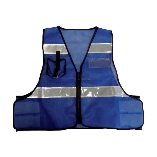 防犯パトロールベスト(ブルー) 5918508 1点