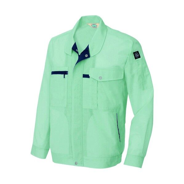 長袖サマーブルゾン(男女兼用) 005アースグリーン M 5360 1