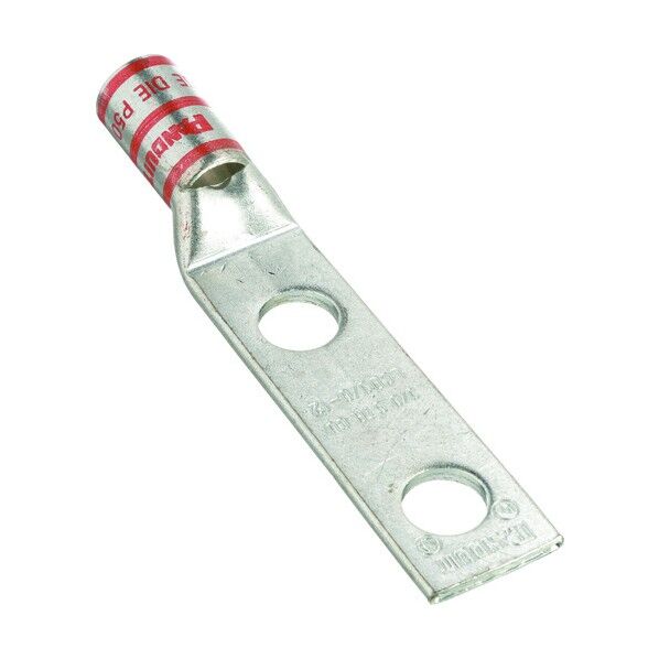 銅製圧縮端子 2穴 電線サイズ LCD3/0-38D-X 10個