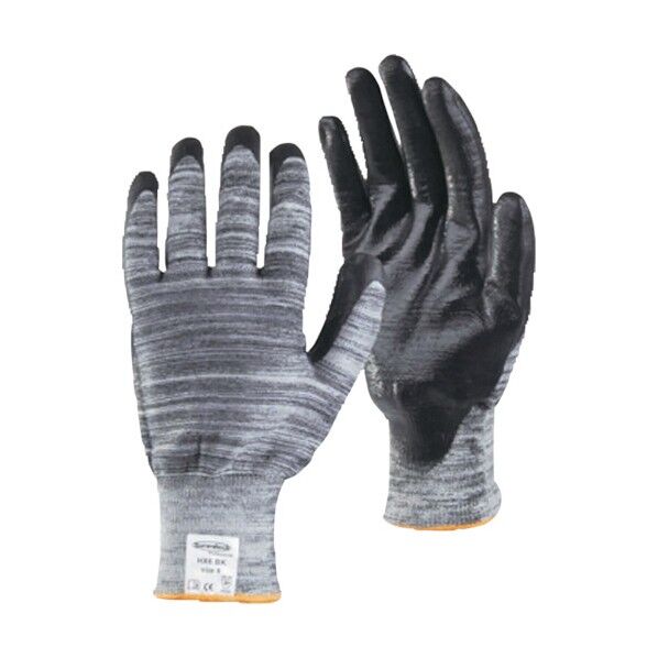 耐切創手袋「ＨＸ６」Ｍブラック 1