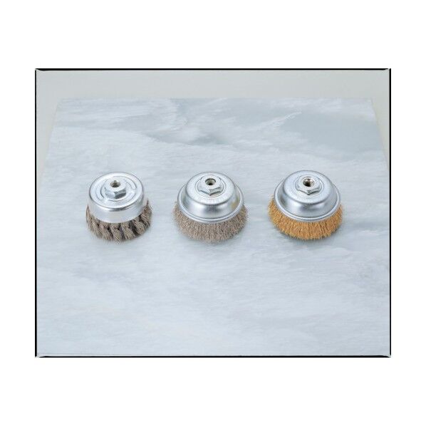 ステンレスカップブラシ