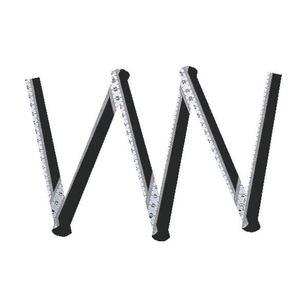 シンワ測定 六ッ折尺 1000mm ステン BSY11 1点...