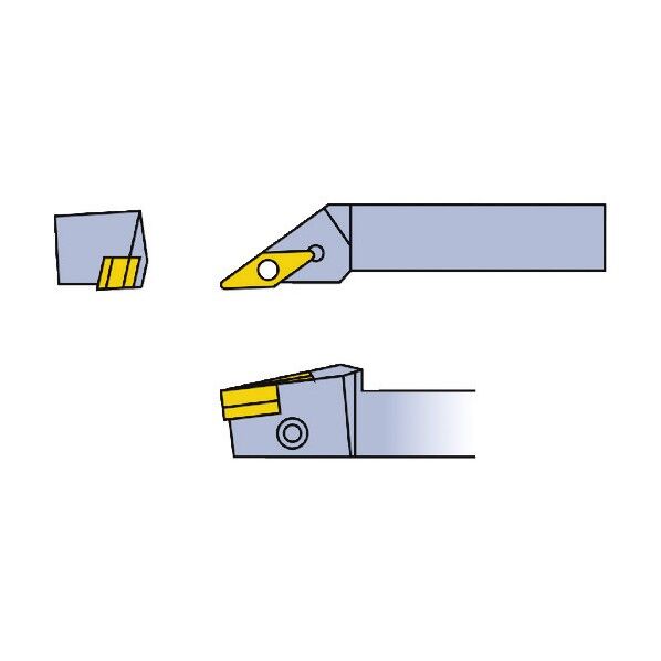 外径･倣い加工用 PVJN形ピンロック式バイトホルダ VN形インサート対応 PVJNR2525M16 1点