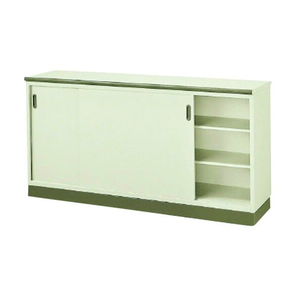 プラス 94543)SK ハイカウンター書庫型 SK-3550 LGY SK-3550 L/M 1点