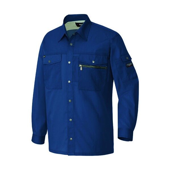 長袖シャツ(男女兼用)AZ3235-008ネイビーL 008ネイビー L 3235 1