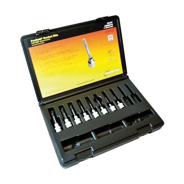 ソケット付ボールポイントビットセット