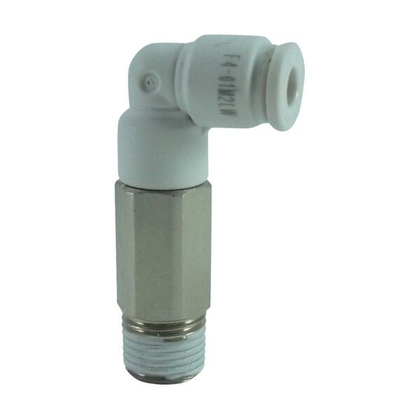 ファイブロングメイルW(白)4mm・R1/8 F4-01M2LW 1