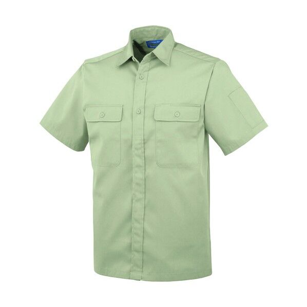 半袖シャツ267 9 グリーン L 267-9-L 1点