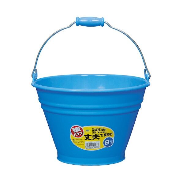 カラーバケツ 6013 8型 ブルー 305パイ×200 ブルー 002680 1個