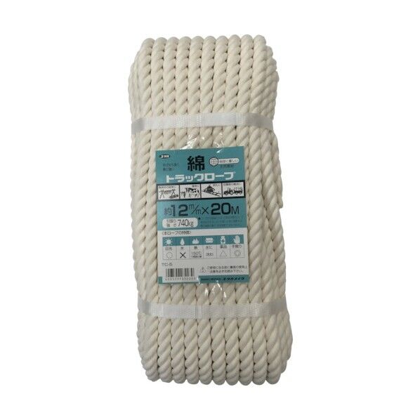ロープ 綿ロープシュリンクパック