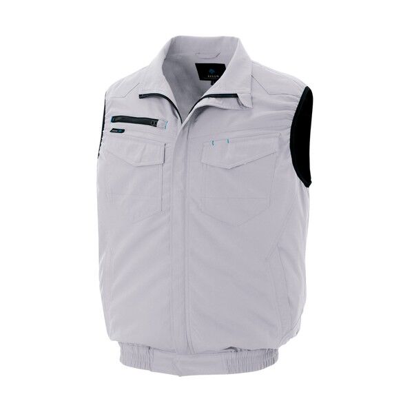 空調服用ベスト(空調服TM) シルバーグレー SS AZ2997-003-SS 1点