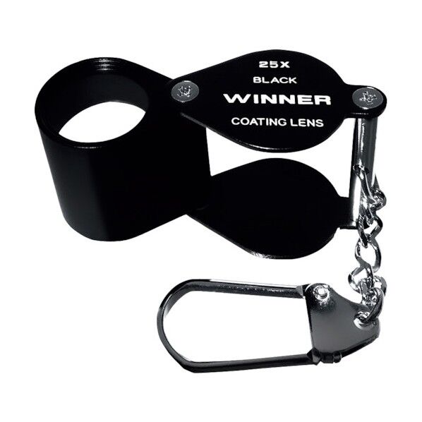 ブラックコーティングルーペ 25× 303 1点