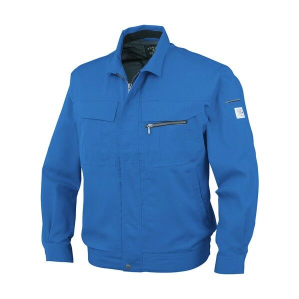 長袖ブルゾンA-4451 6 Cブルー SS A-4451-6-SS 1点