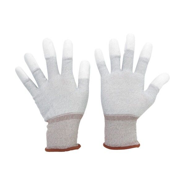 ミドリ安全 静電気拡散性手袋（指先コート）ＳＳ１０双入 200 x 120 x 100 mm MCG601N-SS 1点