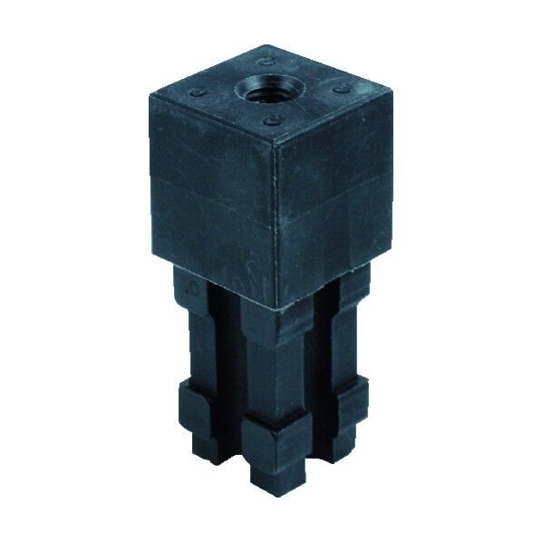 25mmアルミフレーム用ジョイント 1方向 穴付き AFB-1W-H 1点