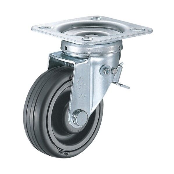 400Sシリーズ方向規制自在ゴムB車150mm 平戸車 400F0SCHR150 1個