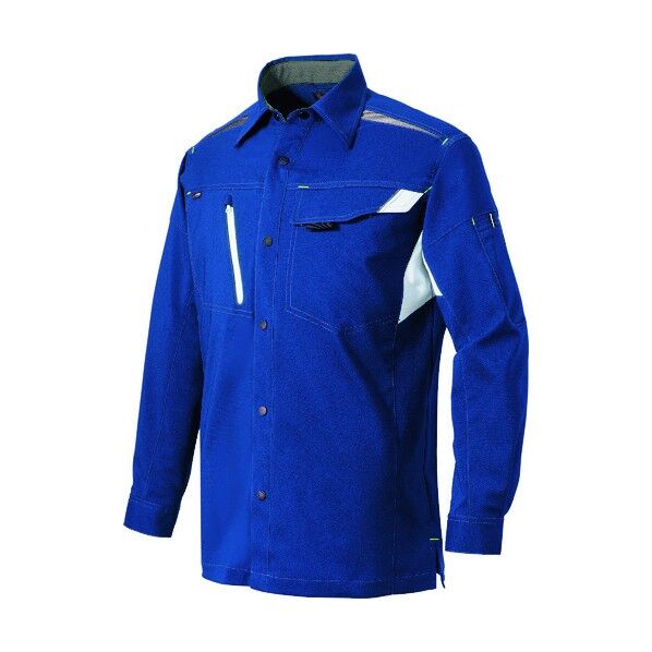ライトフィックス 長袖シャツ(男女兼用)(薄地) 006ロイヤルブルー 6L 2535 1