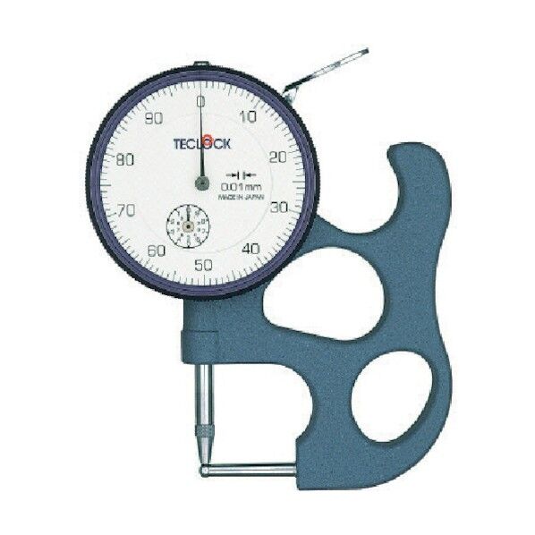 テクロック ダイヤルパイプゲージ TPM-116 1点...
