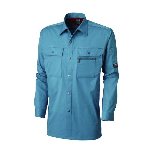 夏 長袖シャツ アルペングリーン色 LLサイズ WA11259R-37-LL 1点