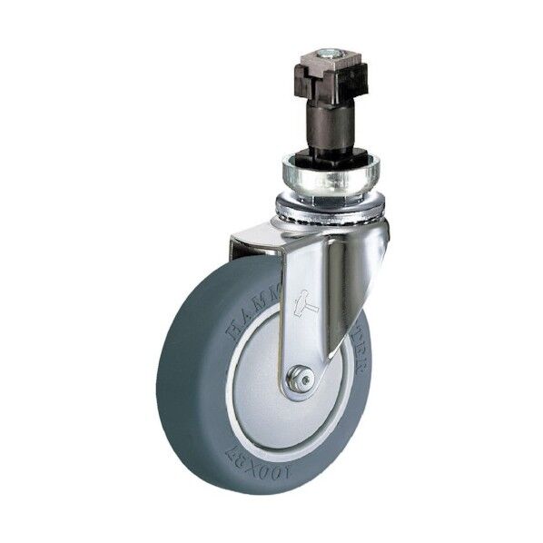 ENシリーズ自在エラストマーB車100mm 平戸車 4201ENLB100 1個