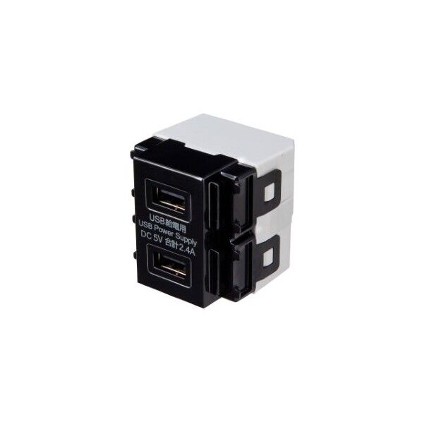 USB2ポートUSB給電用コンセント