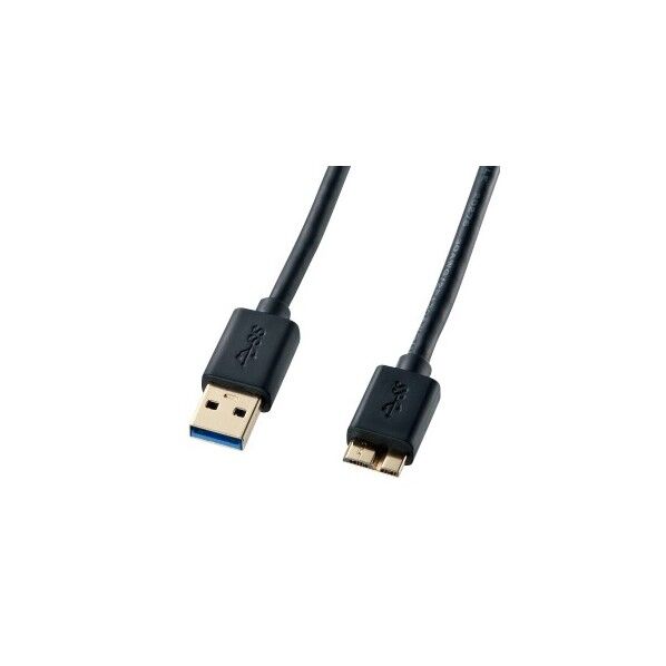 USB3.0マイクロケーブル 1m KU30-AMC10BK 1本