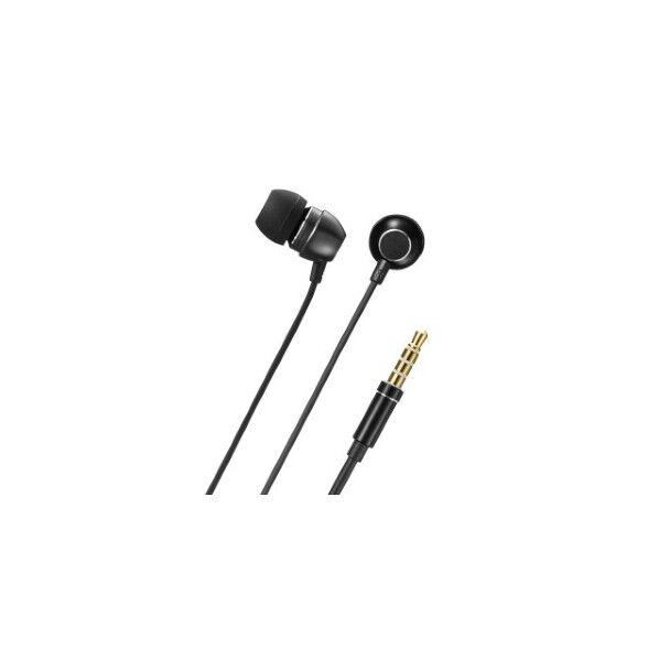 マイク付きステレオイヤホン MM-HS706BK 1個