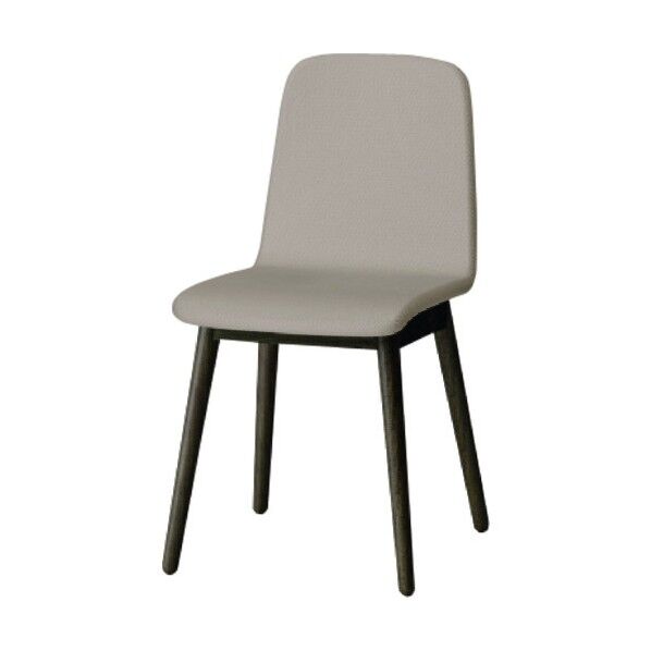 ノットワーク木脚チェア張ぐるみ KLL-134C1-DY3 1点