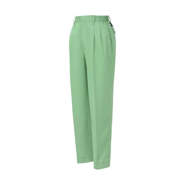 レディースシャーリングパンツ(2タック) 005アースグリーン 3L 5373 1