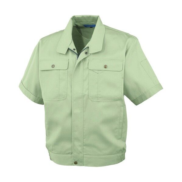 半袖ブルゾン260 9 グリーン L 260-9-L 1点