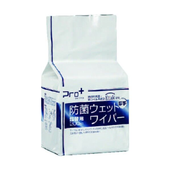 プロプラス防菌ウェットワイパー詰替用 BW1531-WP 200枚