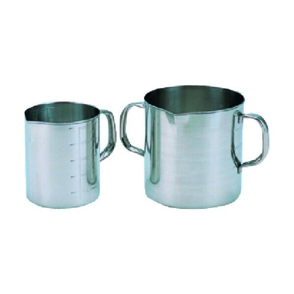 ビーカーステンレス製片手目盛付 1L 419-32-01-66 1点