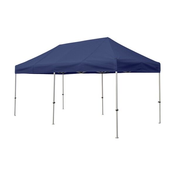 かんたんてんと 2.4m×4.8mオールアルミフレーム 紺 KA/5WA-NB 1点