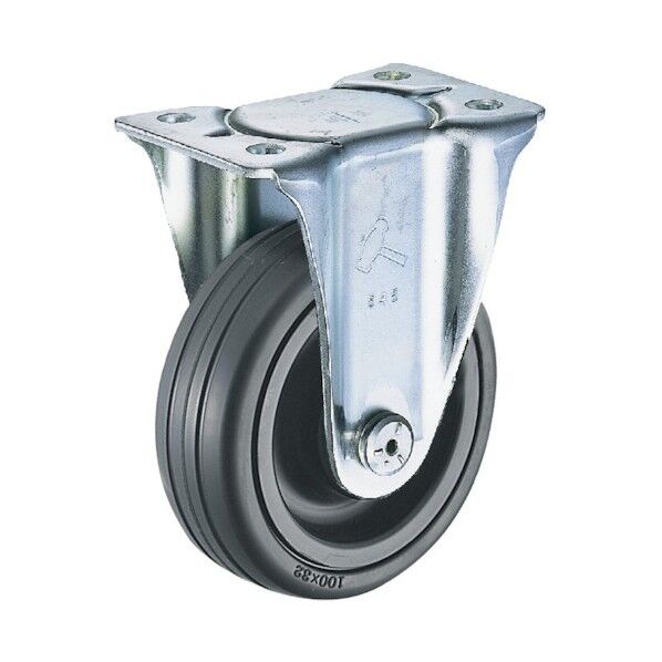 Sシリーズ400タイプ固定ゴムボールB車100mm 400SR-CHR100-BAR01 1点