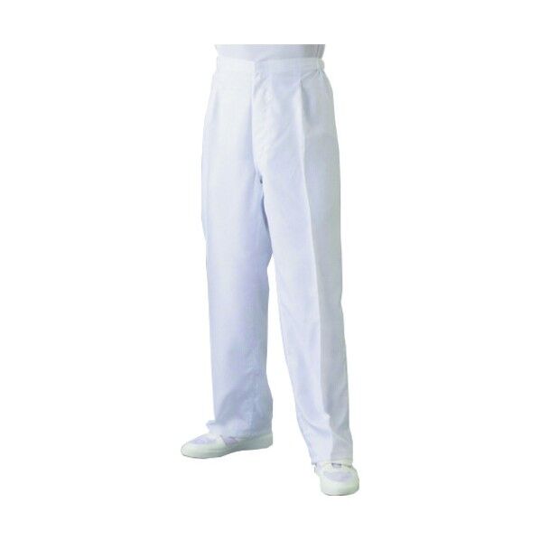 男性用パンツ FH304A 白 S 568-25-02-01 1点