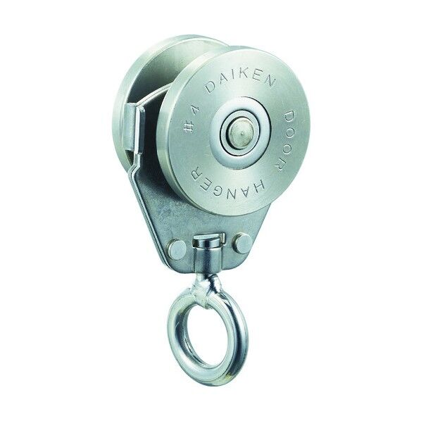 ダイケン 4号ステンレスドアハンガー用リング付単車2型