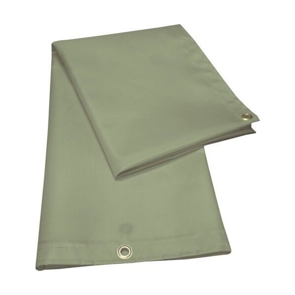 トラスコ 火花養生シート(両面シリコンコーティング)1号 アースグリーン TCGK-1 1点...