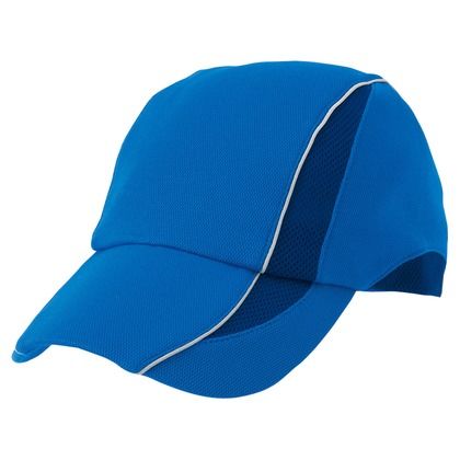 吸汗速乾ニットキャップ 006ブルー×ネイビー F 66306 1