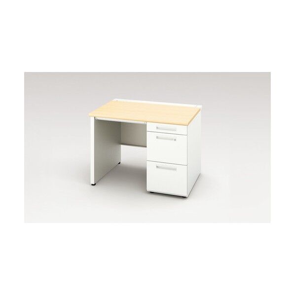 片袖デスク(パネル脚) XEHH107GP-WS 1点