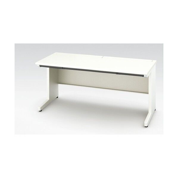 平デスク(浅型引出し仕様) XEHH167F-S-WH 1点