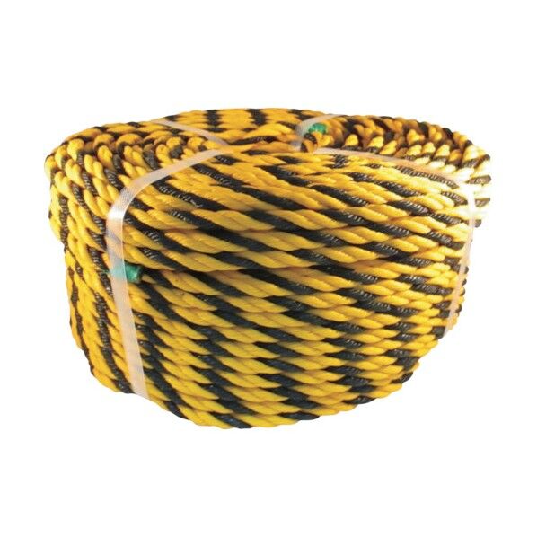 ロープ 軽量標識ロープ巻物 #12×100m Y12#-100 1個