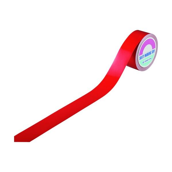 ビバスーパーラインテープ BSLT502‐R 赤 50mm×20m 105204 1個