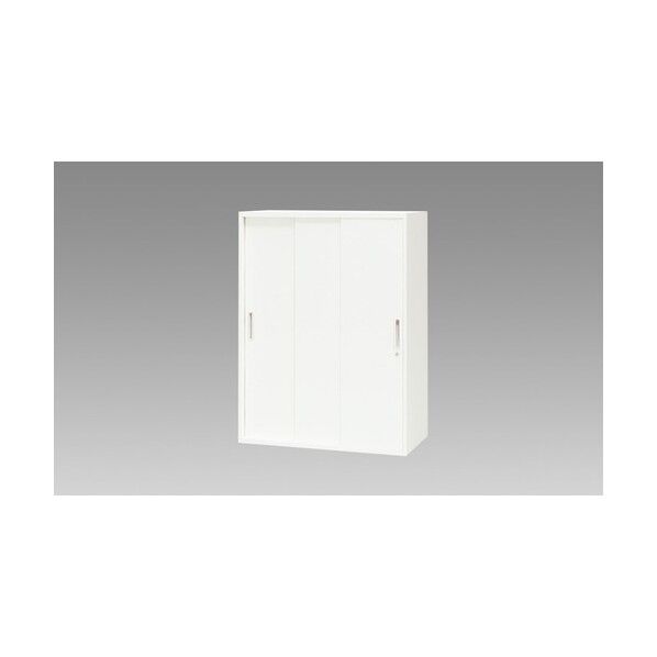 スチール引き違い(3枚扉) CW-0912H3-WW 1点