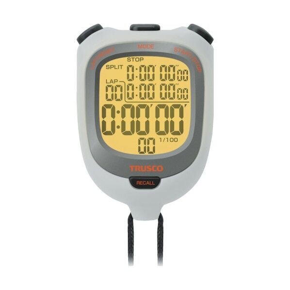 トラスコ(TRUSCO) 防水ストップウォッチ バックライト付 WPSW-BL 1点...
