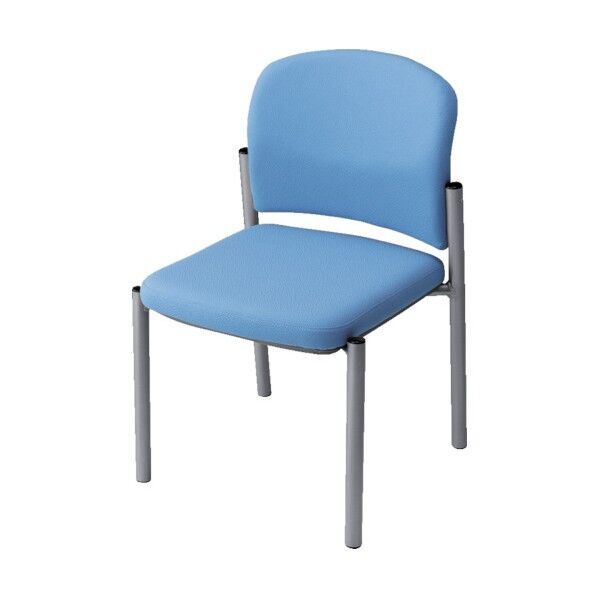 会議用チェアー 布張り E248F-LBL 1点