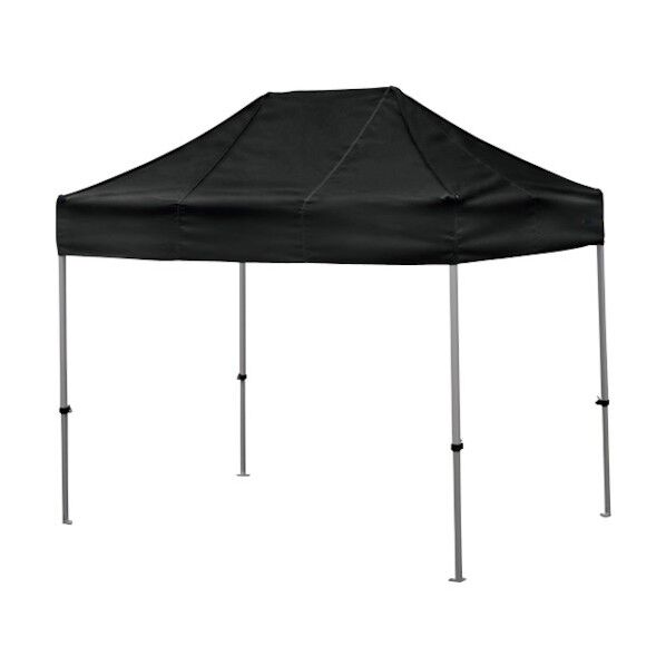 かんたんてんと 1.8m×2.7mスチール&アルミ複合フレーム 黒 KA/1.5W-BK 1点